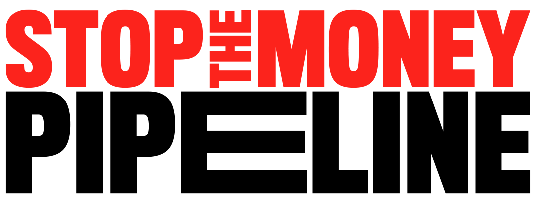 Stop The Money Pipeline logo